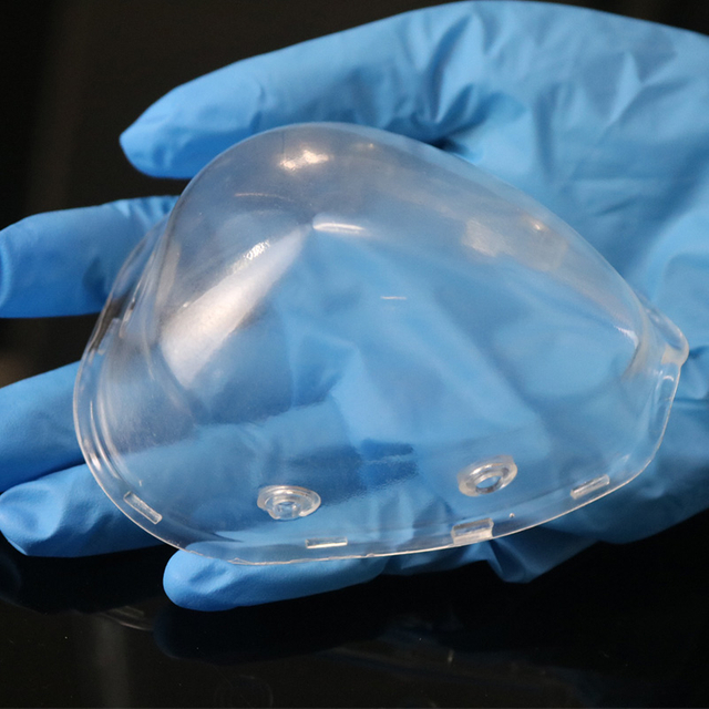 真空澆注透明軟橡膠面罩