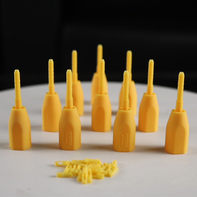 DLP黃色材質醫療小零件